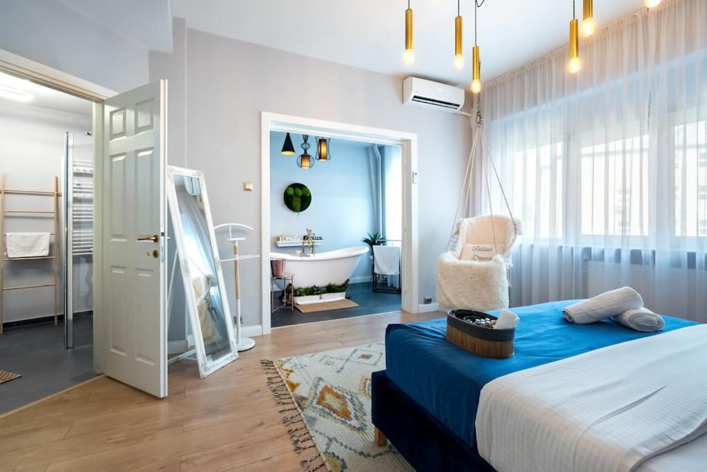 Intercontinental Apart - Massage Terrace Fireplace Bukarest Exterior foto